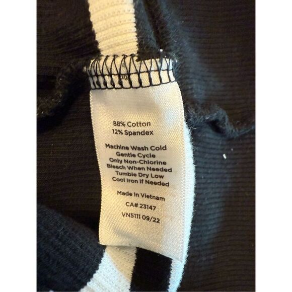 Talbots Black and White sweatshirt dress- size mp - Picture 5 of 7